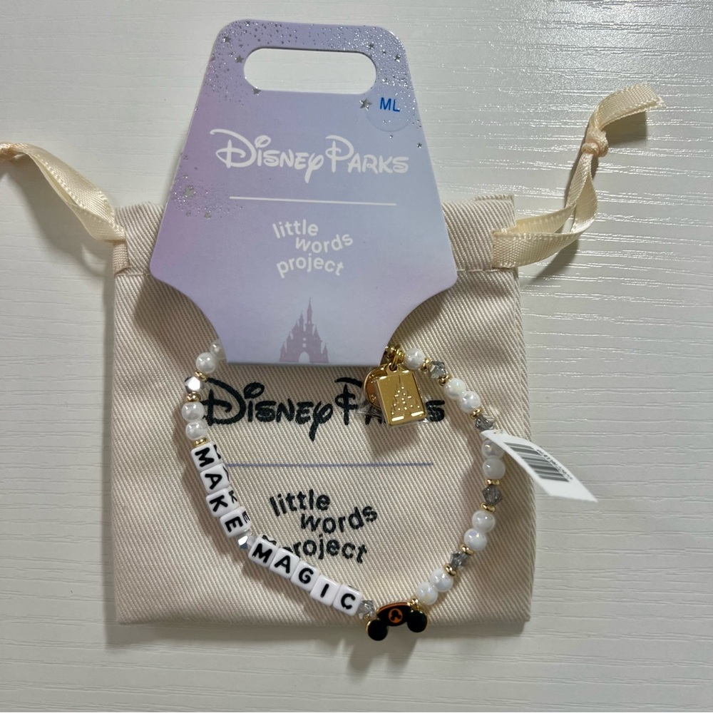 Little Words Project “Make Magic” Disney bracelet